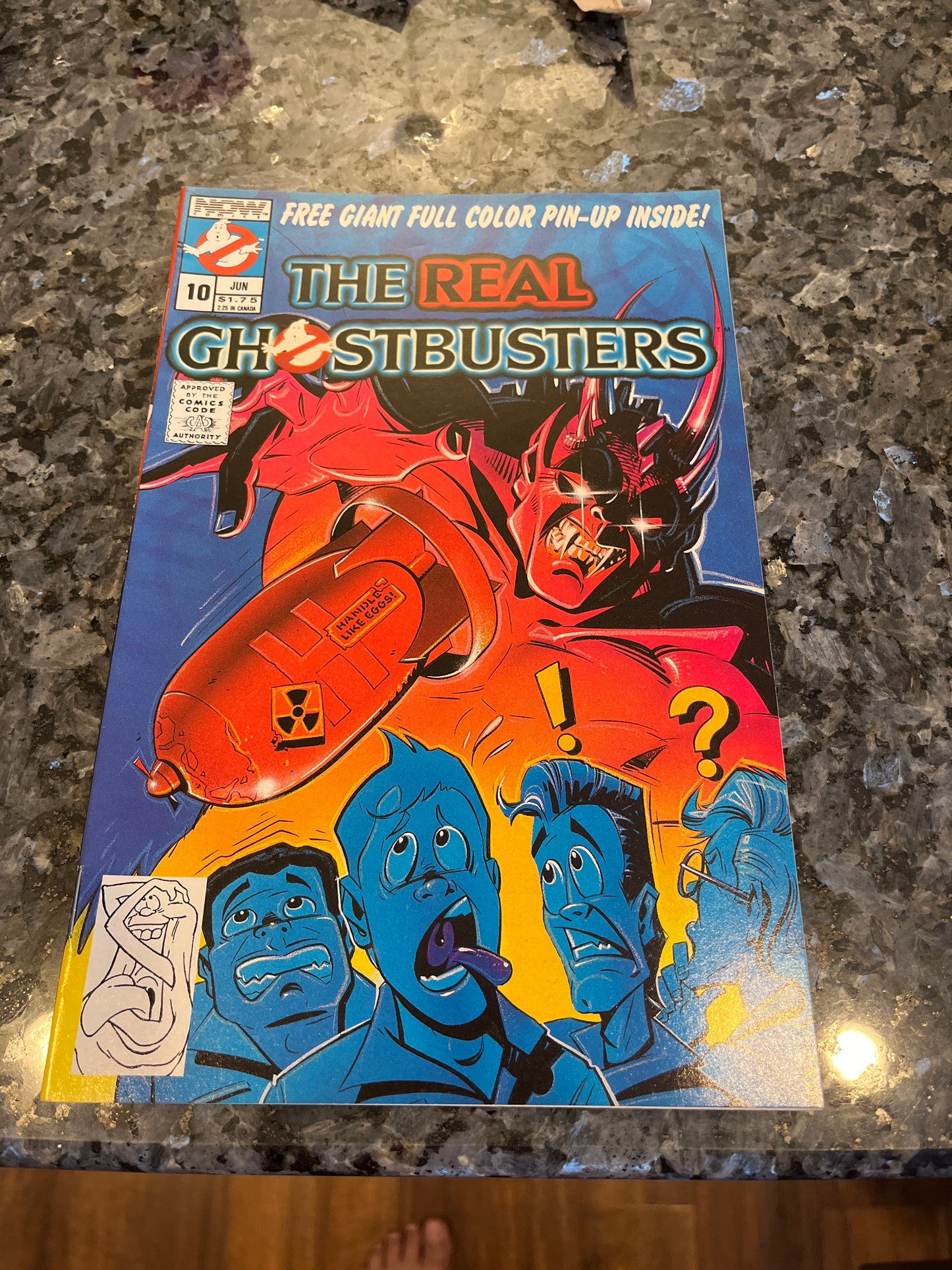 !GHOSTBUSTERS #10 ORIGINAL SERIES COMIC COOL VOLUME 1